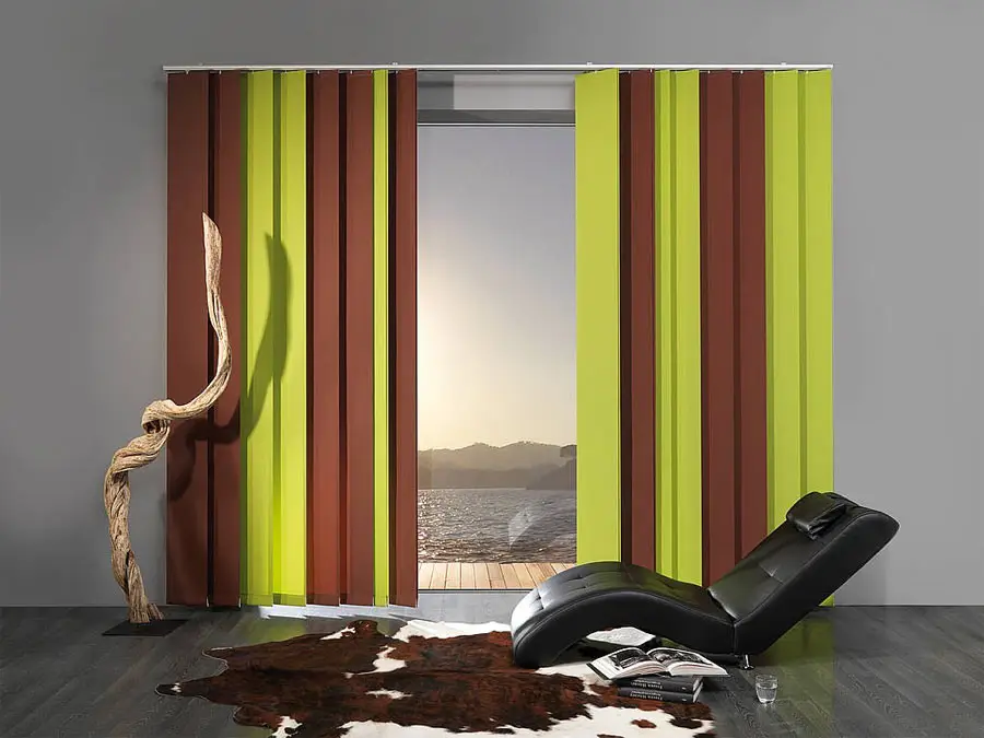 Двухцветные жалюзи – оригинальное и очень красивое решение для любой комнаты