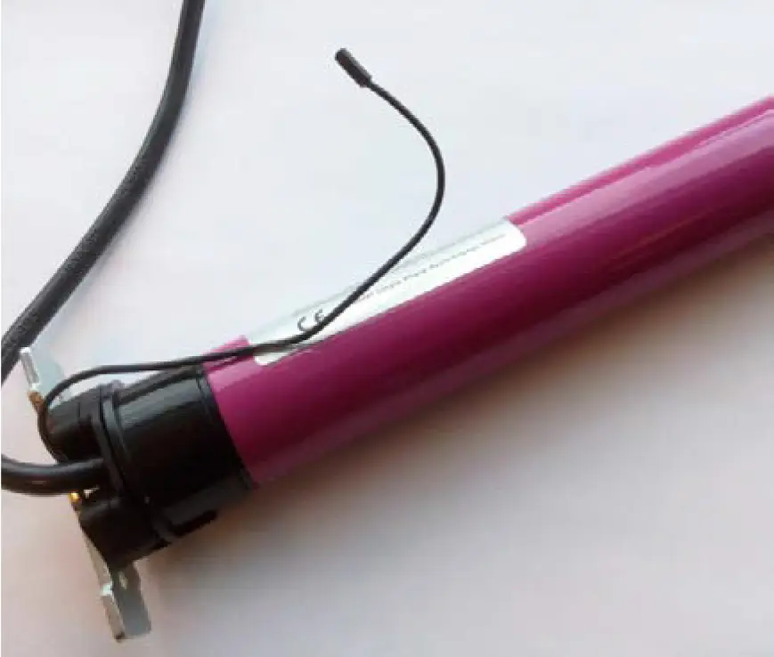 Внутривальный привод со встроенным приемником ДУ